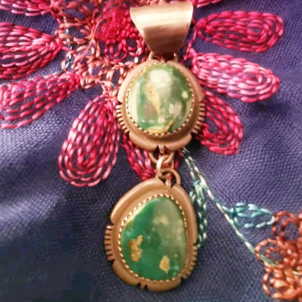 Vintage B. Piaso Jr. Royston Turquoise Necklace